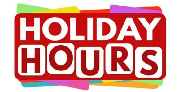 holiday hours
